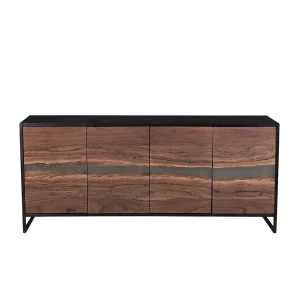 175x76x46 Sideboard In Akazie & Schwarz – Tyziona 10