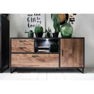 177x86x45 Design Sideboard In Eiche Dunkel Dekor – Emjedov 10