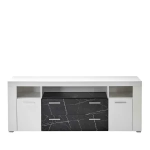 180x70x40 Cm Wohnzimmer Sideboard In Weiß – Vaffonia 12