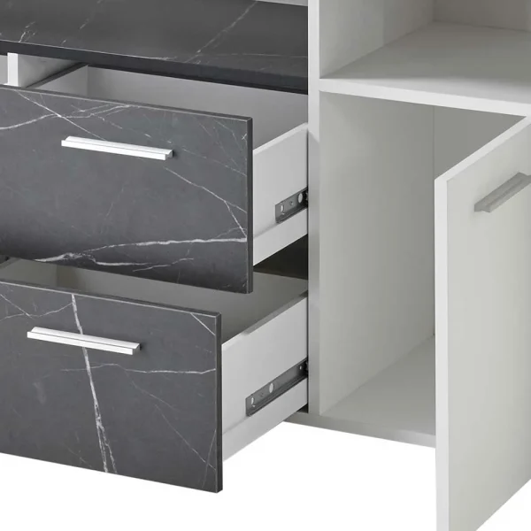 180x70x40 Cm Wohnzimmer Sideboard In Weiß – Vaffonia 7