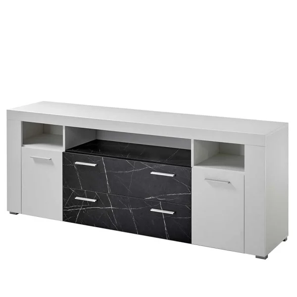 180x70x40 Cm Wohnzimmer Sideboard In Weiß – Vaffonia 1