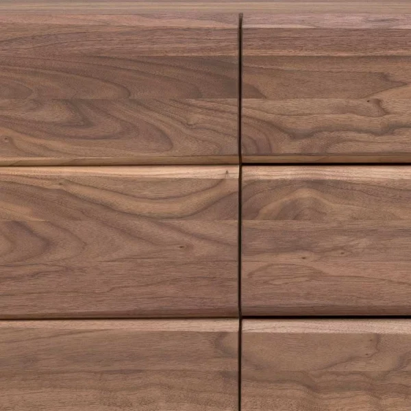 180x70x45 Design Kommode Aus Nussbaum Holz – Dexter 7