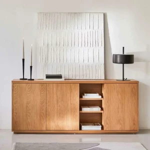 180x75x36 Cm Sideboard Mit Drei Türen & Fächern – Elastian 9