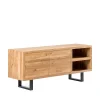 180x75x45 Asteiche Sideboard Mit Metallfüßen – Ventida 17