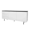 180x76x45 Sideboard In Weiß & Schwarz – Marano 16