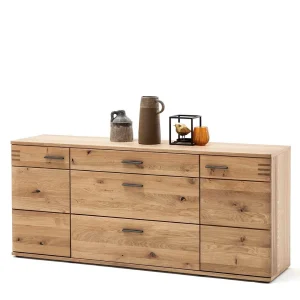 180x78x44 Sideboard Mit Furnier Eiche Bianco – Crupean 10
