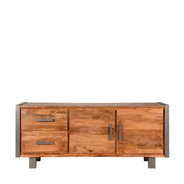 180x78x45 Cm Sideboard Aus Massivholz Mango – Suvernos 3