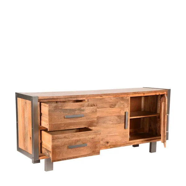 180x78x45 Cm Sideboard Aus Massivholz Mango – Suvernos 4