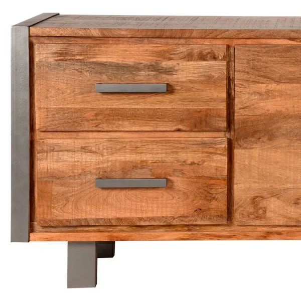 180x78x45 Cm Sideboard Aus Massivholz Mango – Suvernos 7