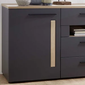 180x81x44 Cm Sideboard In Dunkelgrau – Svanjon 12