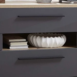 180x81x44 Cm Sideboard In Dunkelgrau – Svanjon 18