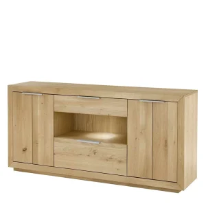 180x85x42 Sideboard In Wildeiche Bianco – Vegrilo 10