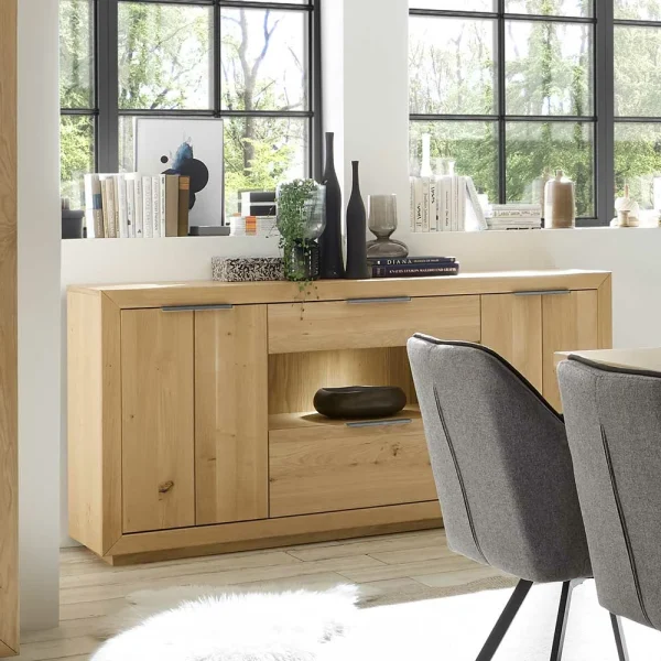 180x85x42 Sideboard In Wildeiche Bianco – Vegrilo 7