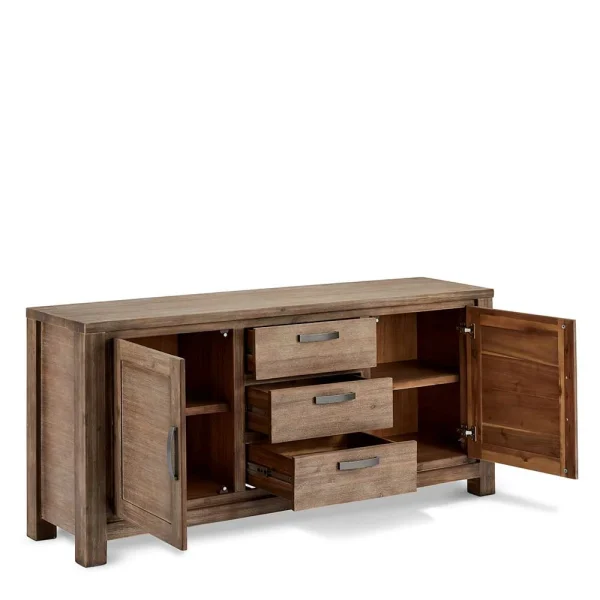 180x85x45 Sideboard Teilmassiv Akazie – Nurelia 4