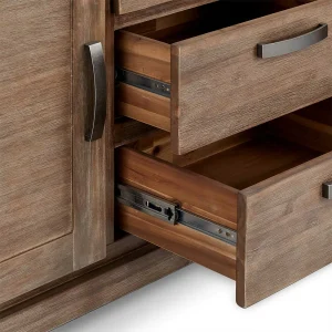 180x85x45 Sideboard Teilmassiv Akazie – Nurelia 18