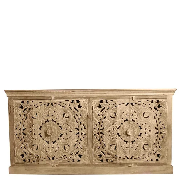 180x90x45 4-türiges Sideboard Im Ethno Stil – Runiasa 4