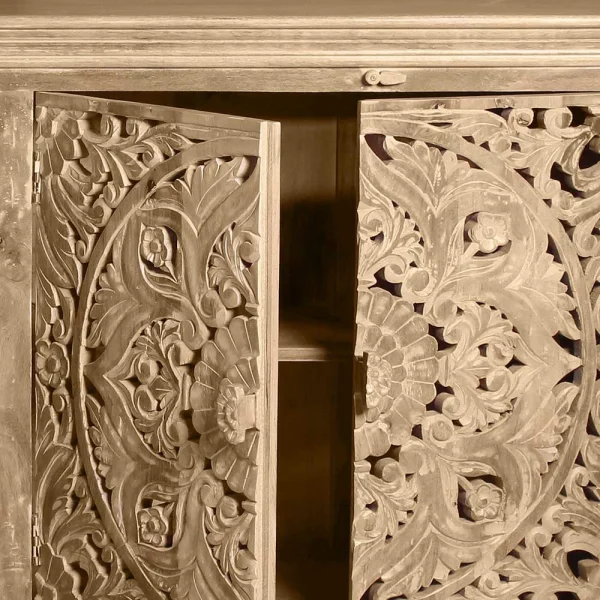 180x90x45 4-türiges Sideboard Im Ethno Stil – Runiasa 7