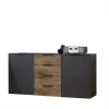 180x91x45 Anrichte Mit Vier Schubladen – Nivita 22