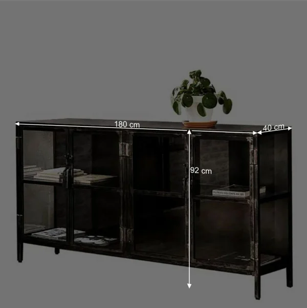 180x92x40 Industry Sideboard Aus Metallguss – Vatros 7