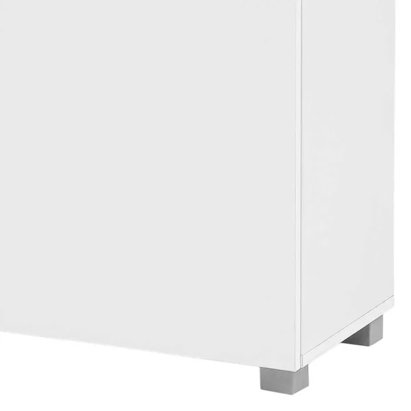 181x82x35 Sideboard In Glänzendem Weiß – Borneo 4