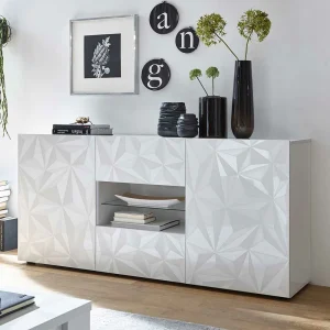 181x84x42 Designer-Sideboard In Glänzend-Weiß – Vovasoma 10