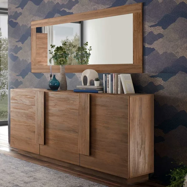 181x90x44 3-türiges Sideboard Mit Sockelgestell – Basento 7