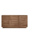 181x90x44 Sideboard Mit Sechs Schubladen & Tür – Basento 20