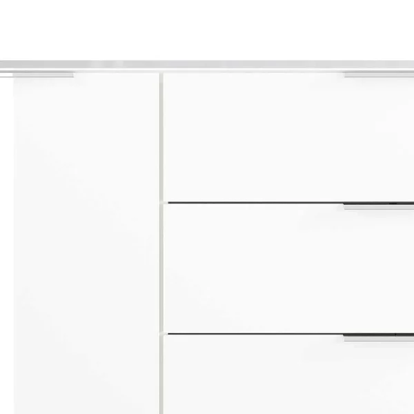 184x101x42 Cm Design Sideboard Mit Glas Beschichtung – Daven 5