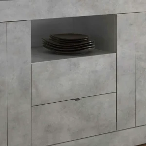 184x86x43 Sideboard In Beton Nachbildung – Lary 13