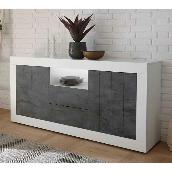 184x86x43 Sideboard Modern Zweifarbig – Voskala 5