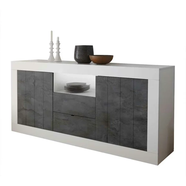 184x86x43 Sideboard Modern Zweifarbig – Voskala 1