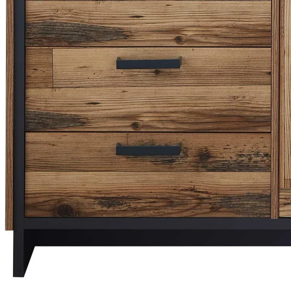 184x89x45 Sideboard In Rustikalem Holz Dekor – Olegana 5