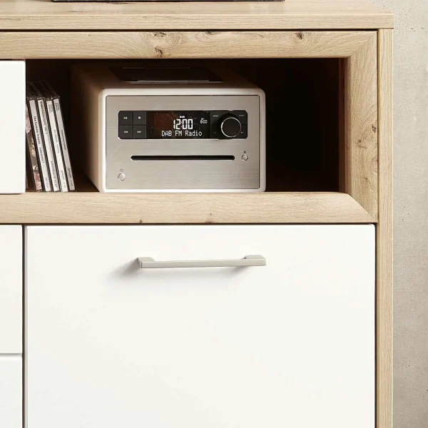 185x80x48 Sideboard Mit Klappe & Schubladen – Vindrosca 5