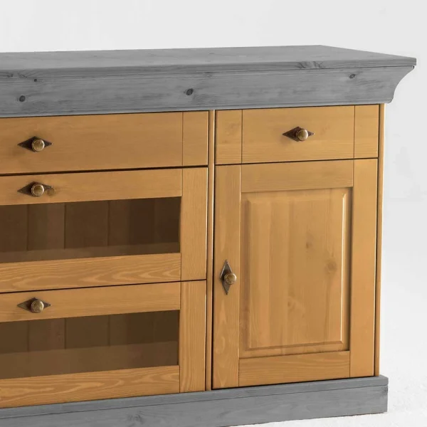 186x85x45 Landhaus Anrichte Modern – Eshelas 5