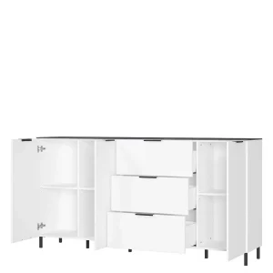 192x98x40 Große Anrichte In Weiß & Marmor – Mydenza 16