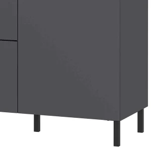 192x98x40 Hohes Sideboard In Dunkelgrau – Lurys 14