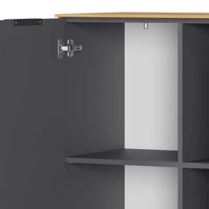 192x98x40 Hohes Sideboard In Dunkelgrau – Lurys 16