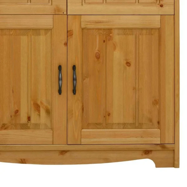 194x91x37 Kiefernholz Anrichte Im Landhausstil – Ostanzia 7