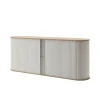 196cm Rollladen Sideboard In Weiß Eiche – Bassy 22