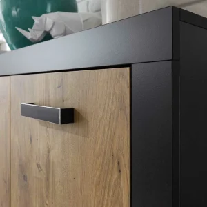 198cm Langes Sideboard In Kastanie Holz-Optik – Ebrican 18