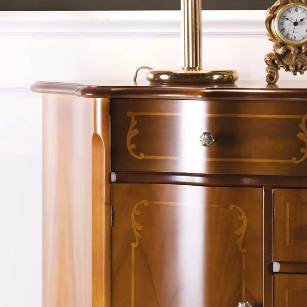 2-türige Barock Kommode Dentro Mit 4 Schubladen 3