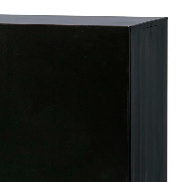 2-türige Kommode In Schwarz Lackiert – Aturin 6