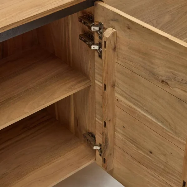 200x78x40 Skandi Sideboard Mit Vier Türen – Pressin 5