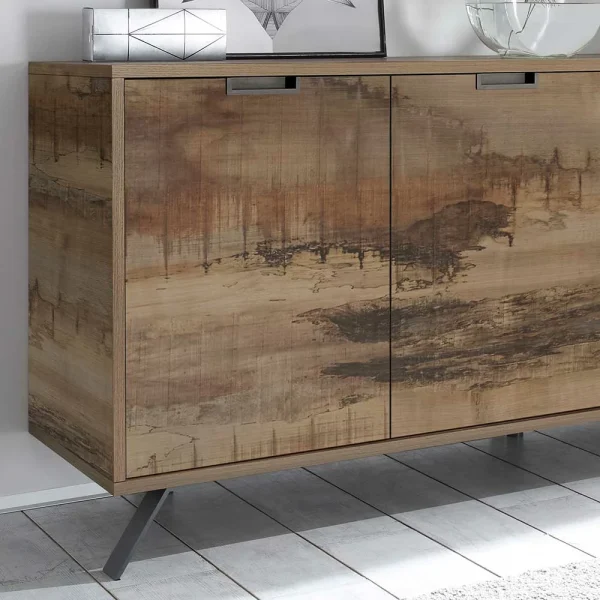 206cm Breites 4-türiges Sideboard Modern – Shinoria 4