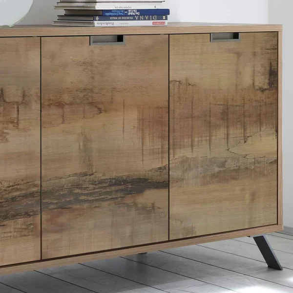 206cm Breites 4-türiges Sideboard Modern – Shinoria 5