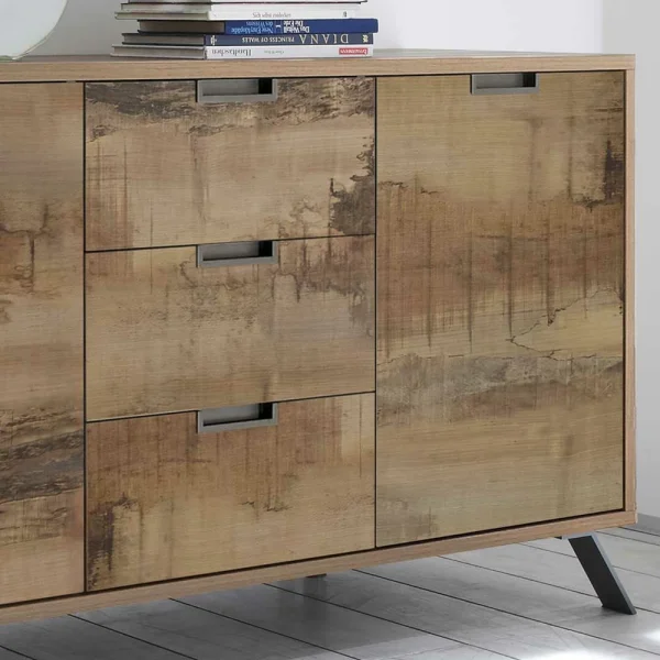 206x85x50 Cm Sideboard Mit Metall-Füßen – Shinoria 5