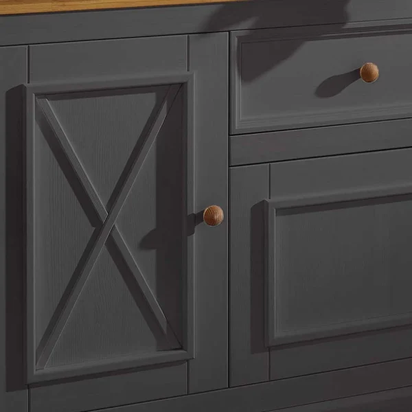 209x88x42 Landhaus Sideboard Zweifarbig – Ustricia 5