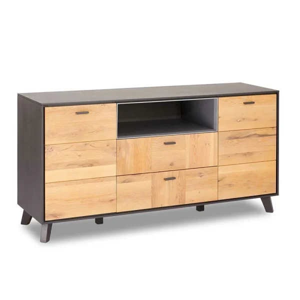 210x85x47 Kombi-Kommode Zweifarbig – Hopiz 3