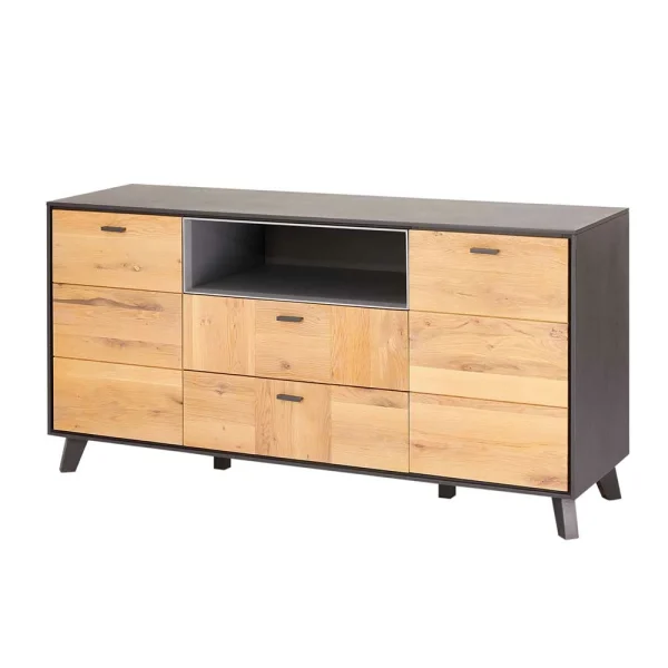 210x85x47 Kombi-Kommode Zweifarbig – Hopiz 1