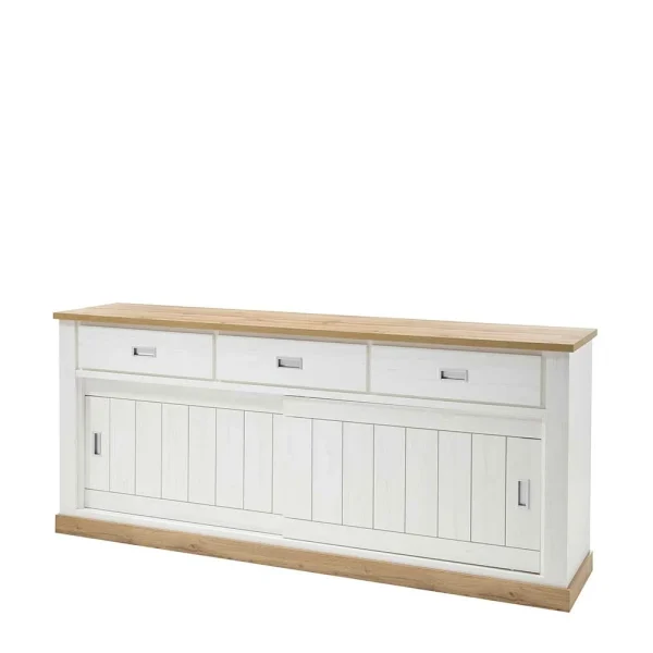 215x95x50 Landhaus Anrichte Mit Schiebetüren – Helkaska 1